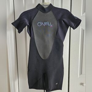 O'Neill Black Short Sleeve Wetsuit